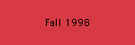  Fall 1998 