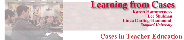 Cases in Teacher Education