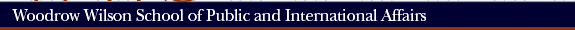 Woodrow Wilson School of Public and International Affairs