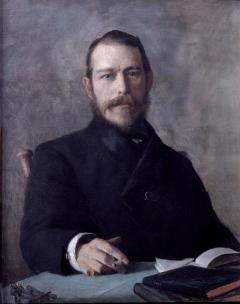 Brander Matthews, First Professor of Dramatic Literature, by E.E. Simmons, CA.1890