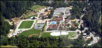 school (aerial view)