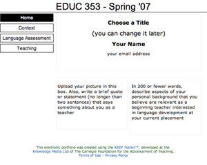 EDUC 353 - Spring 07