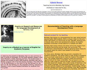 Documentation of ELD Teaching